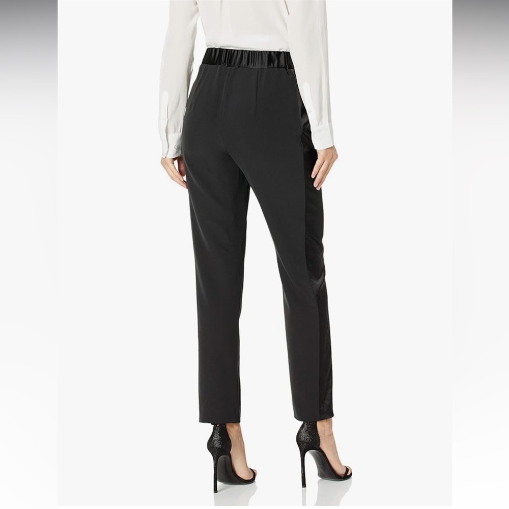 MILLY Cady Highwaist Side Combo Skinny Pant, Size 4
